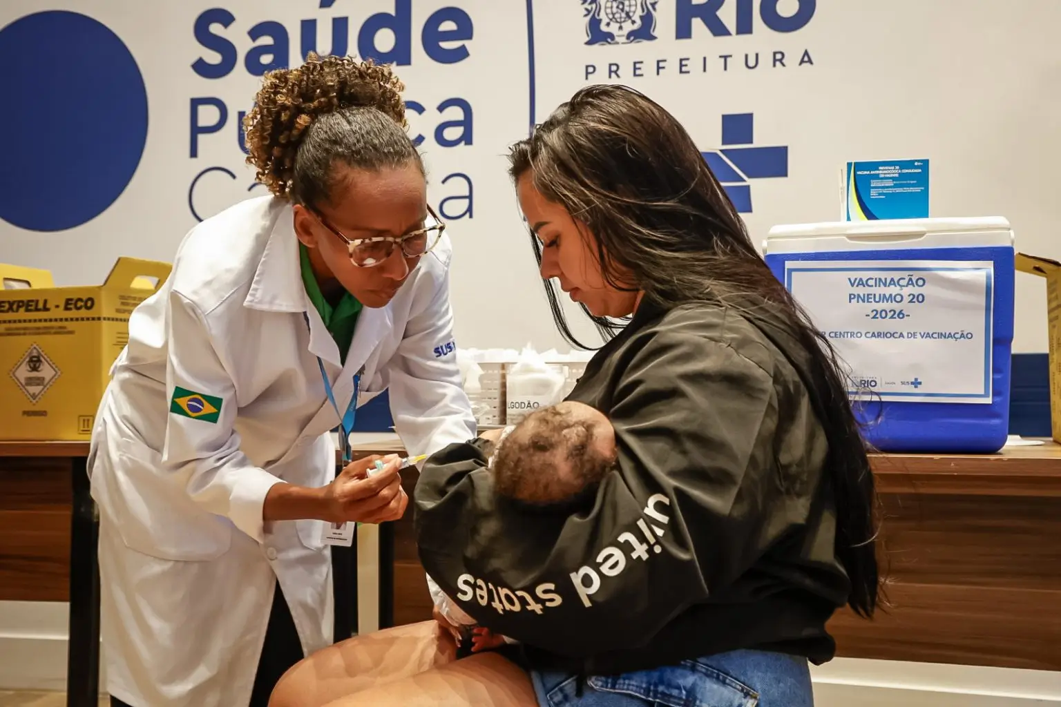 Vacina Pneumo 20 no Rio