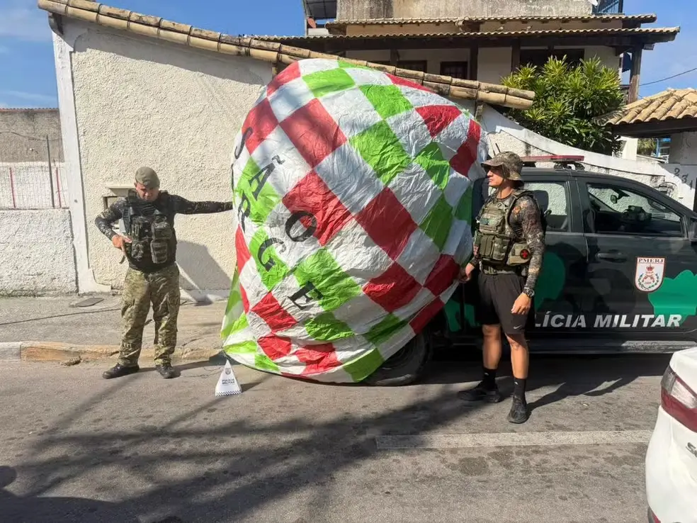 balão em Maricá