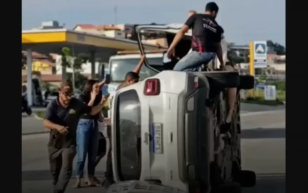 capotamento em Cabo Frio