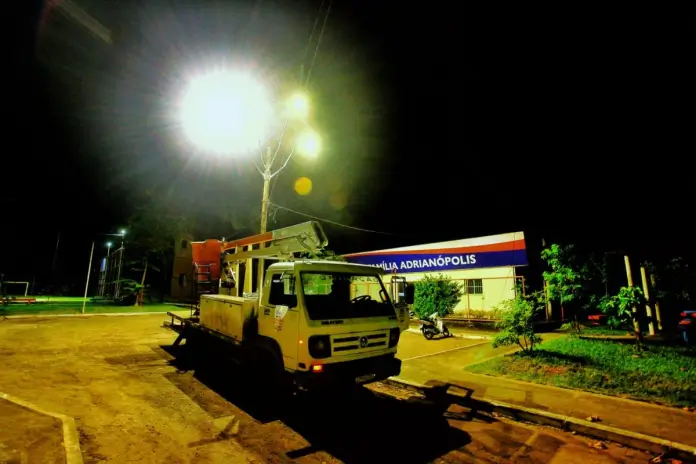 luminação pública em Nova Iguaçu