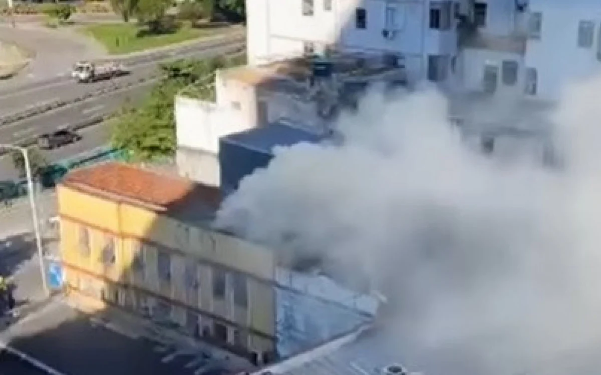 Incêndio Devasta Bar em Botafogo