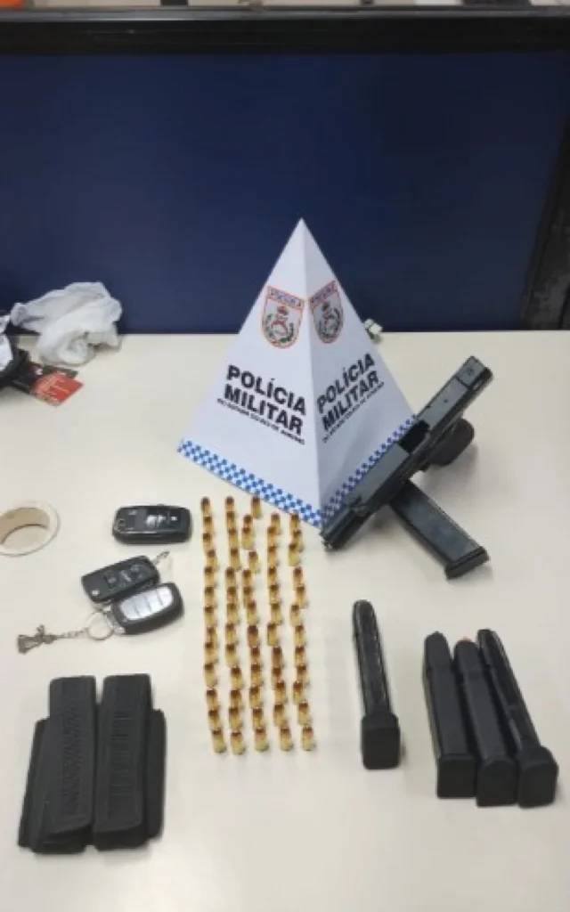 Armas apreendidas
