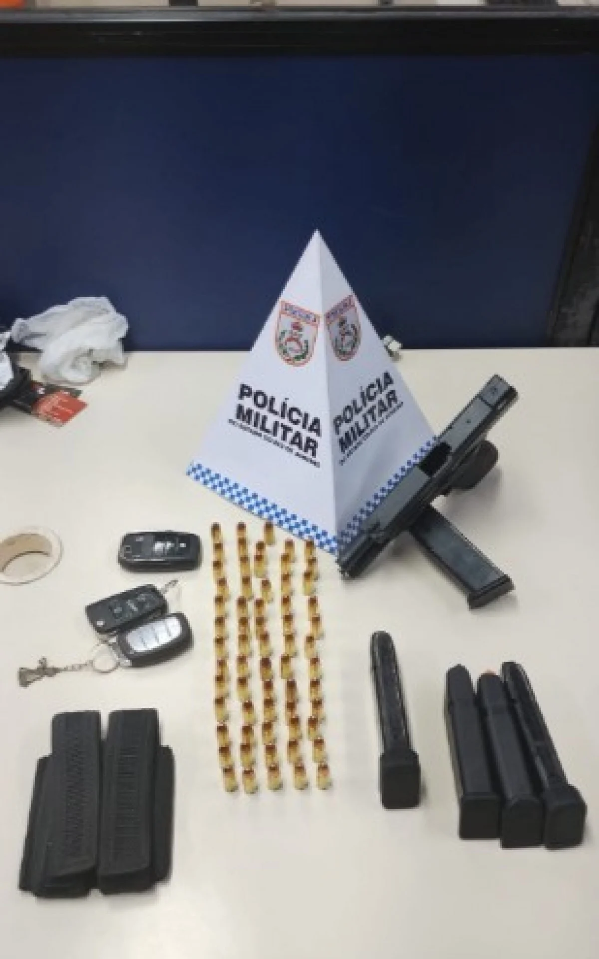 Armas apreendidas