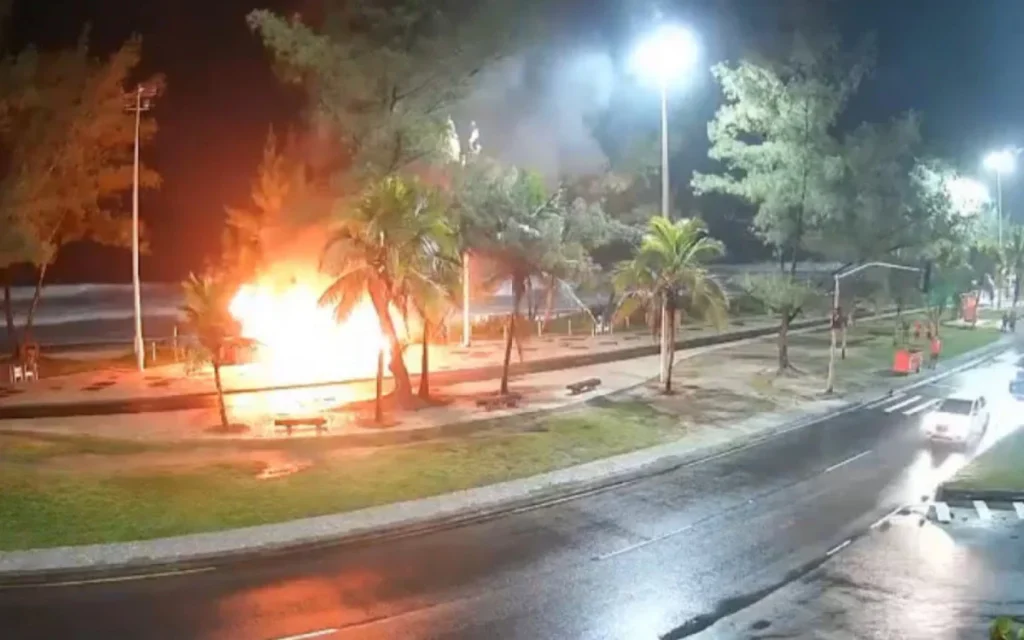 Incêndio no Recreio