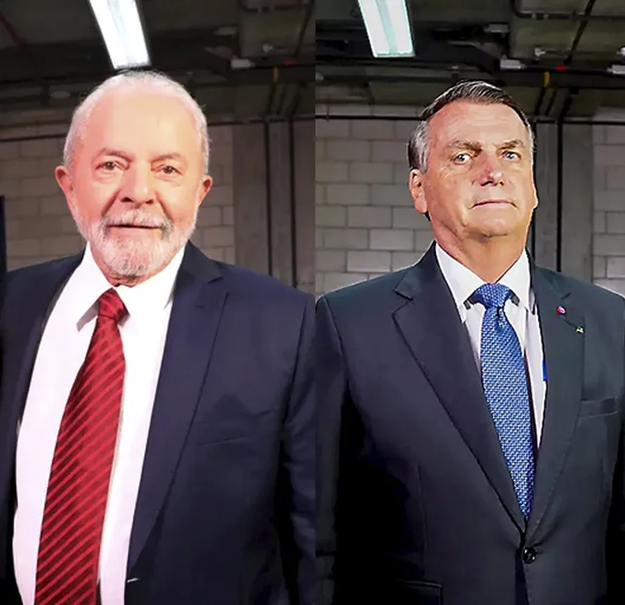 Lula e Bolsonaro