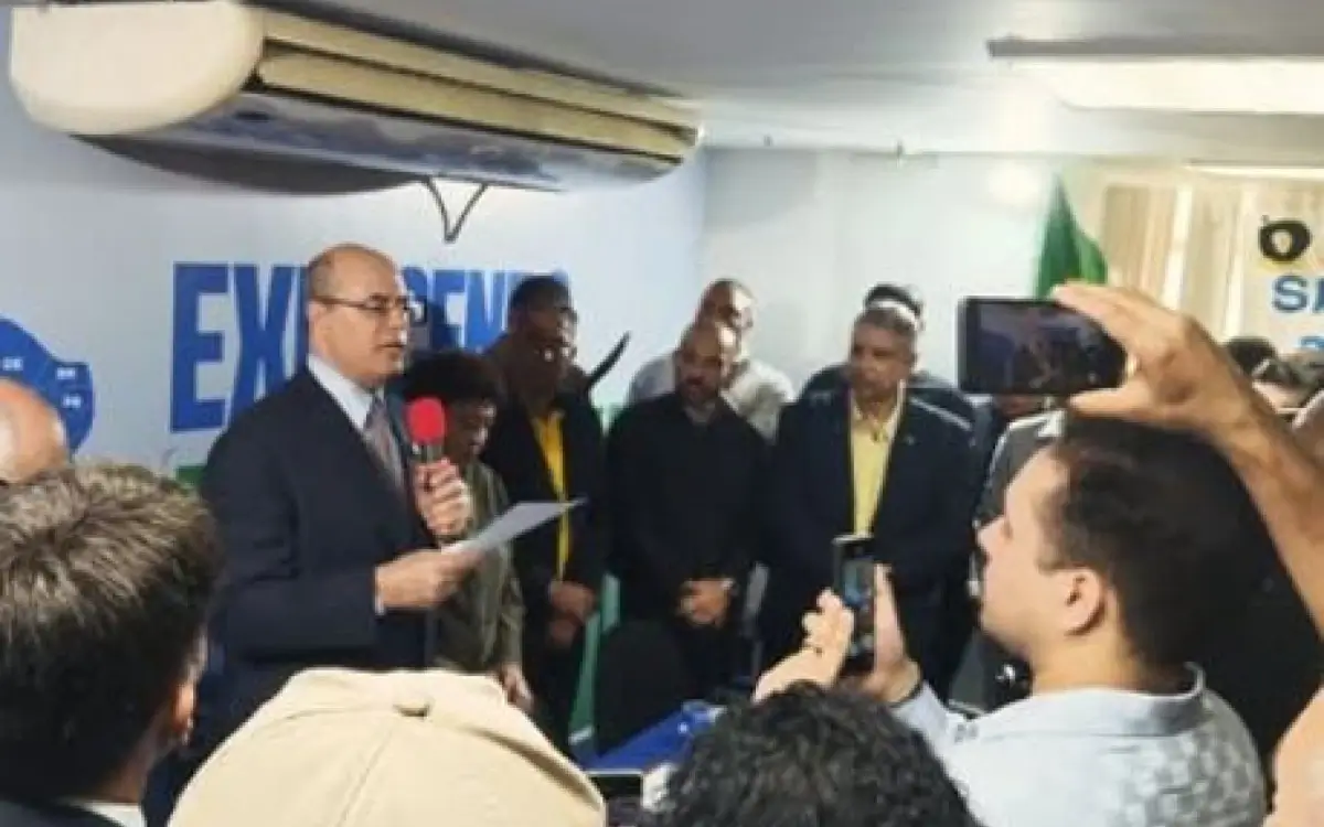 Wilson Witzel lança pré-candidatura ao governo do Rio