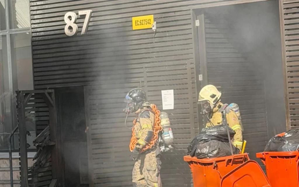 Incêndio em Hotel no Centro do Rio