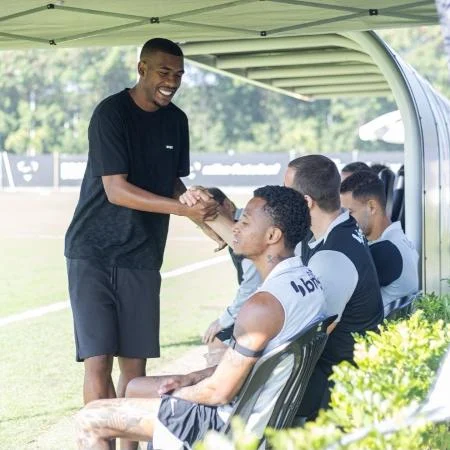 Rayan, no CT do Vasco