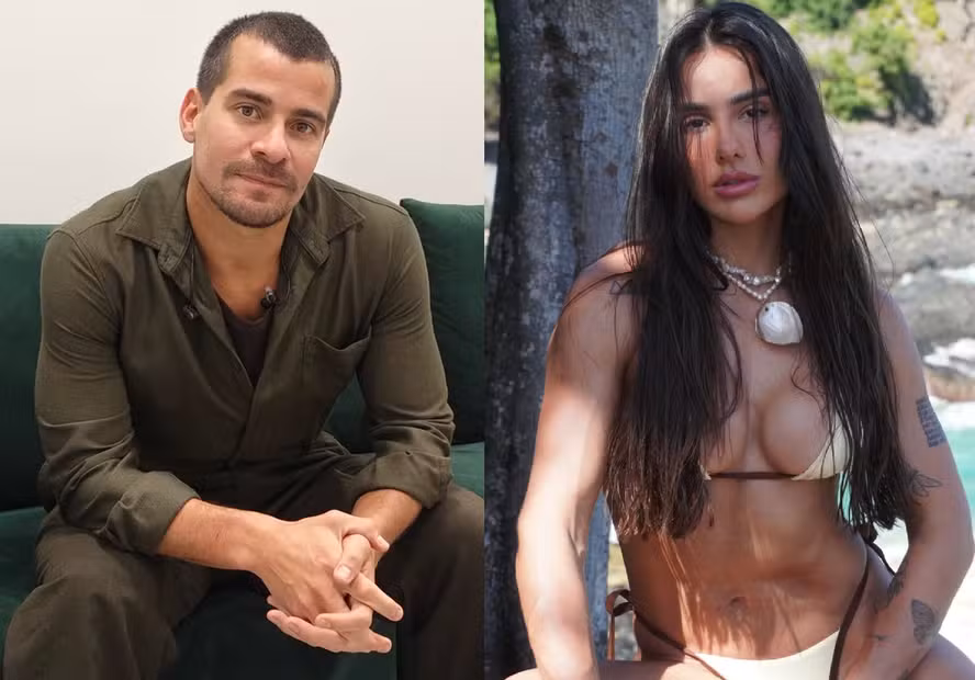 Thiago Martins e Luiza Caldi,