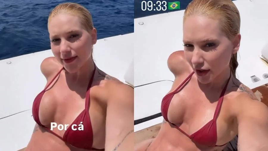 Virginia Fonseca surge de biquíni