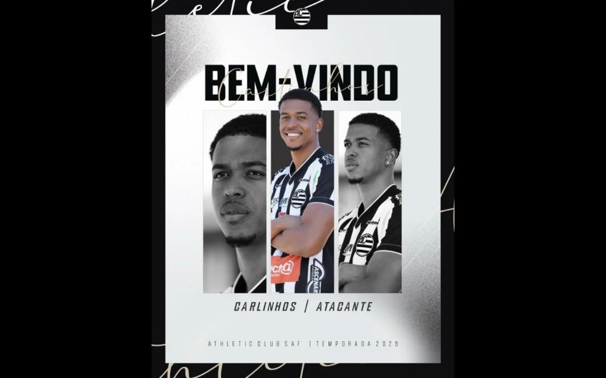 Flamengo empresta atacante Carlinhos