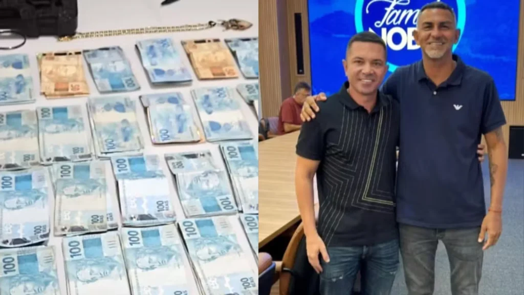 deputado Rafael Nobre e vereador Magrão Nobre