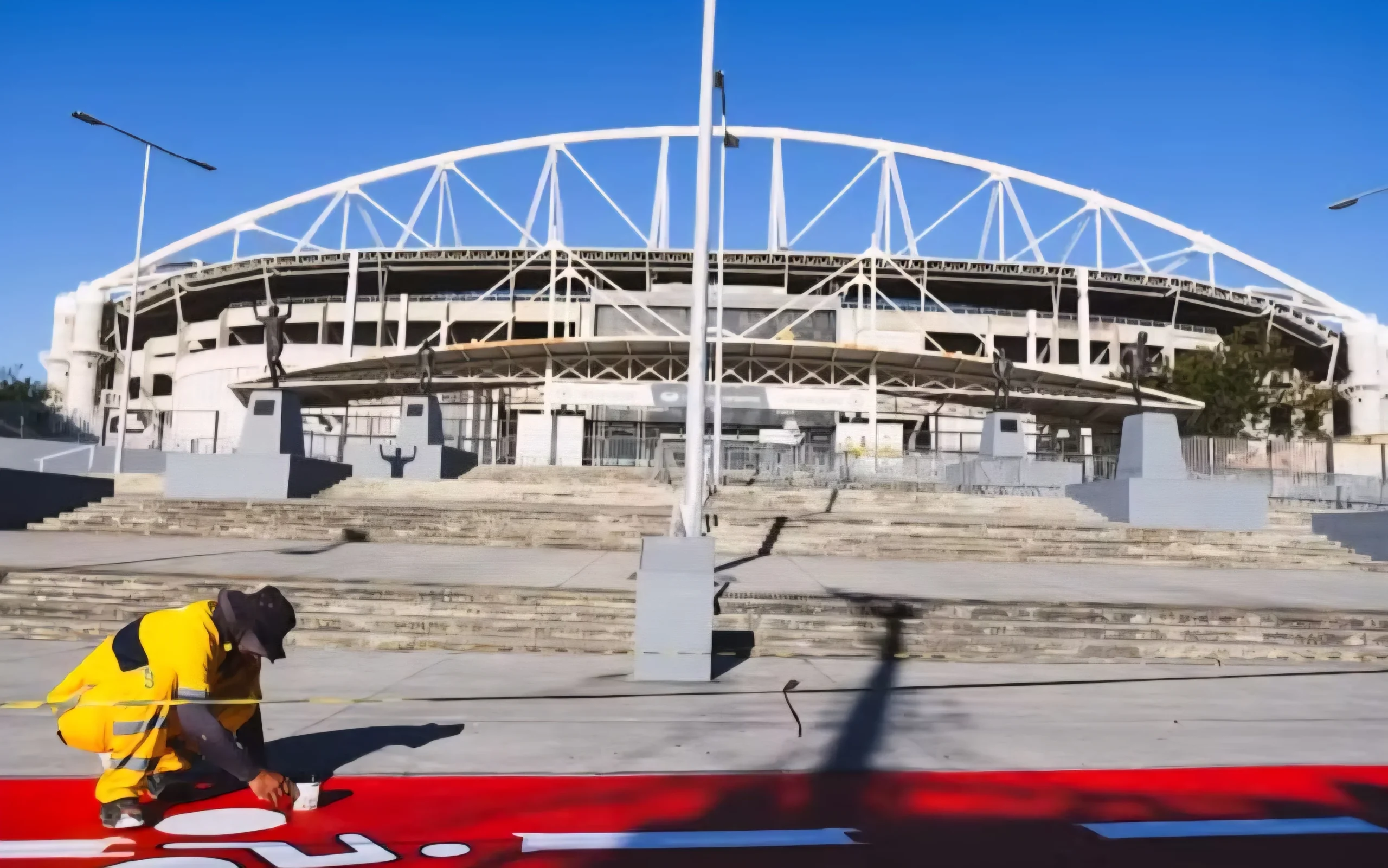 Pista de Corrida no Engenhão