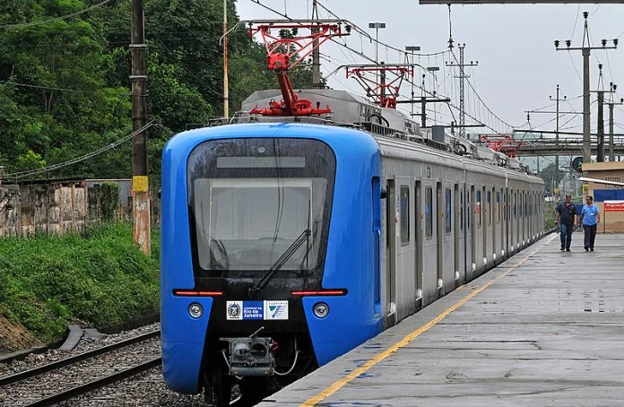 Trem no Rio de Janeiro