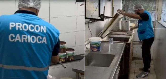 Lanchonete Lamego em Vila Isabel Interditada