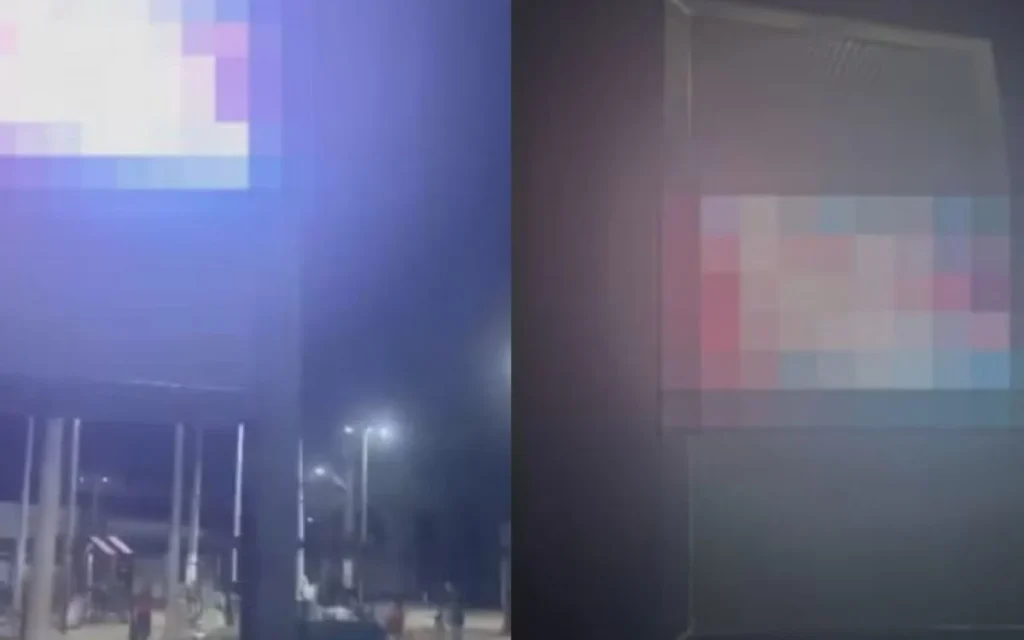 Telões Públicos são Hackeados e Exibem Conteúdo Pornográfico