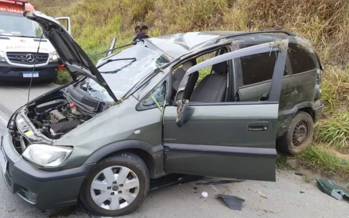 Acidente na BR-393 em Sapucaia