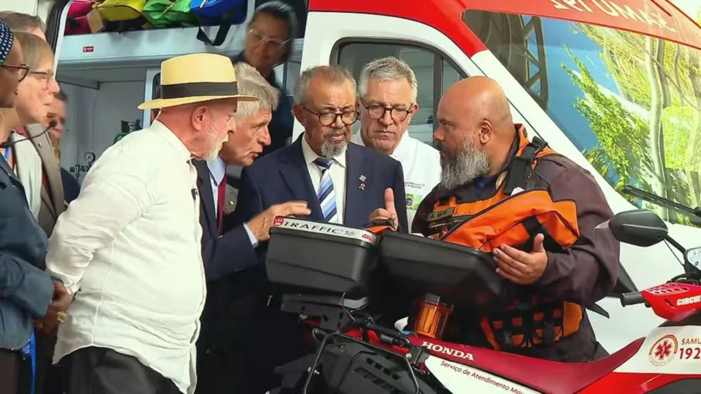 Lula na OMS