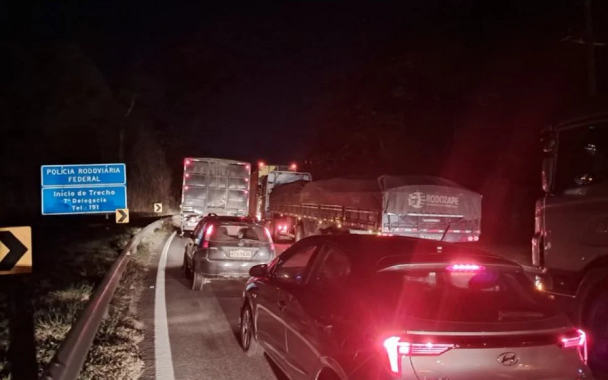 Acidente na Via Dutra