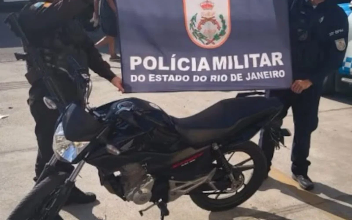 moto roubada após denúncia