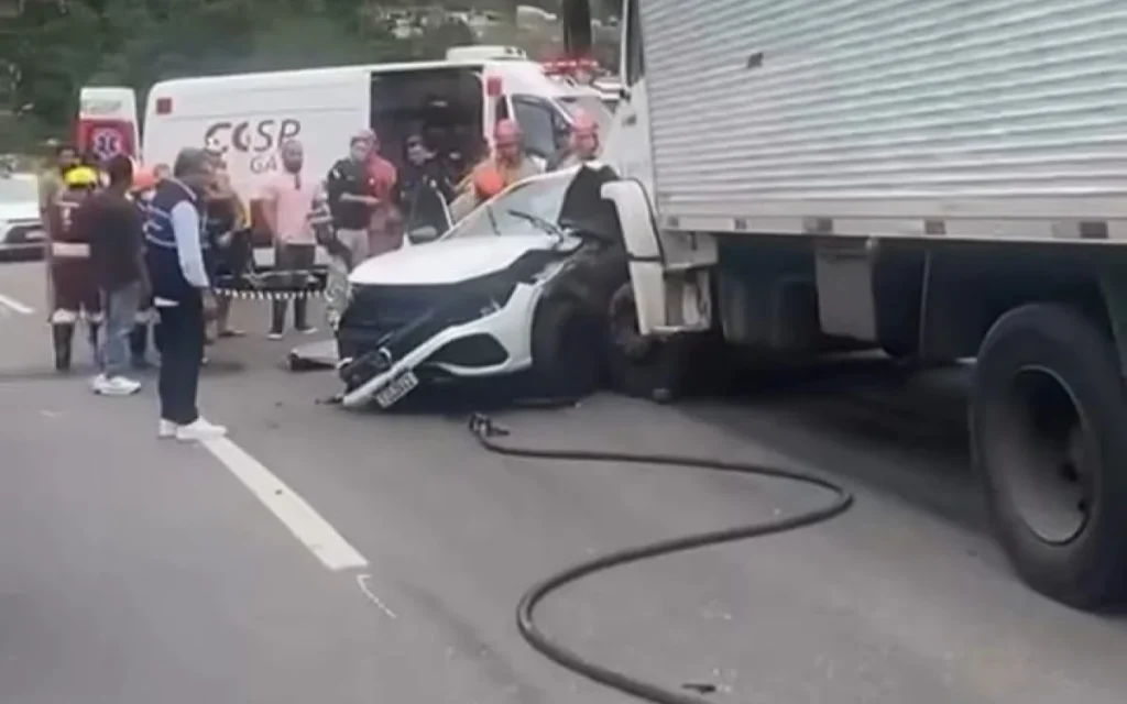 acidente na Rodovia Rio-Santos
