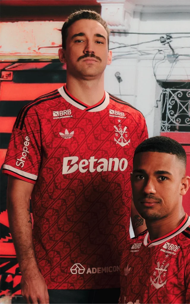 Terceiro Uniforme Vermelho do Flamengo