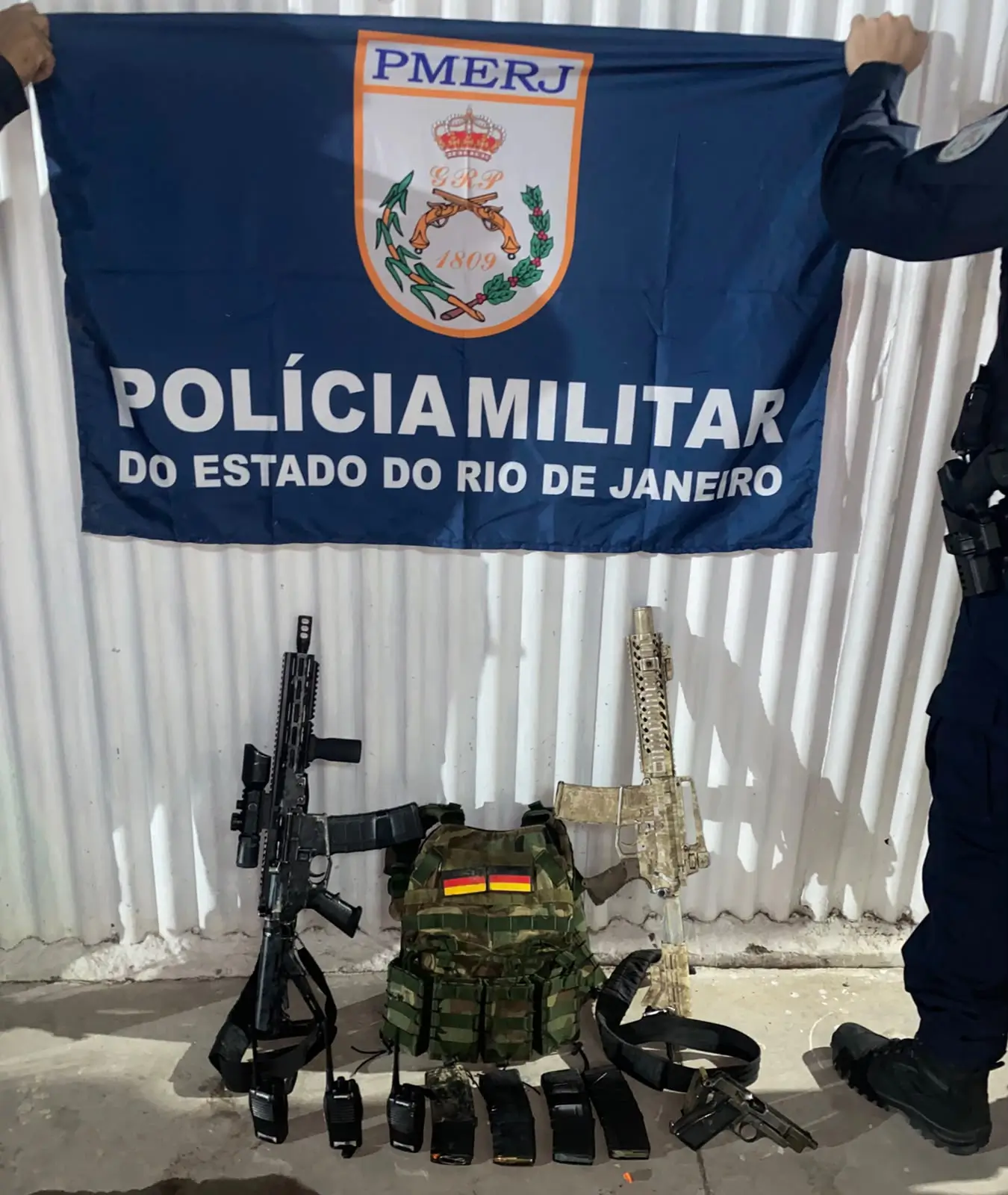 P2 do 35°BPM impede roubo de carga