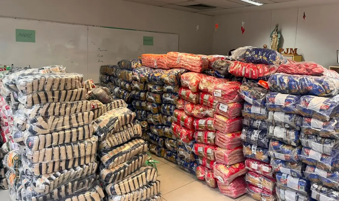 Tonelada de alimentos