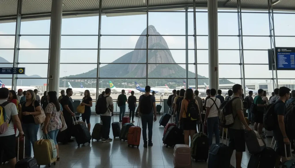 Aeroporto No Rio de Janeiro
