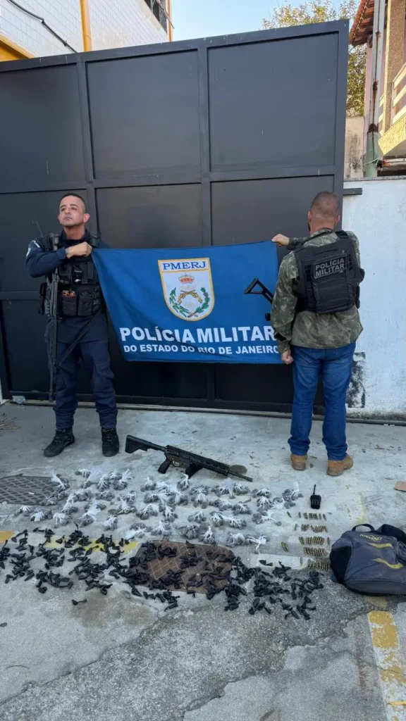 drogas são apreendidos pela PM em Macaé