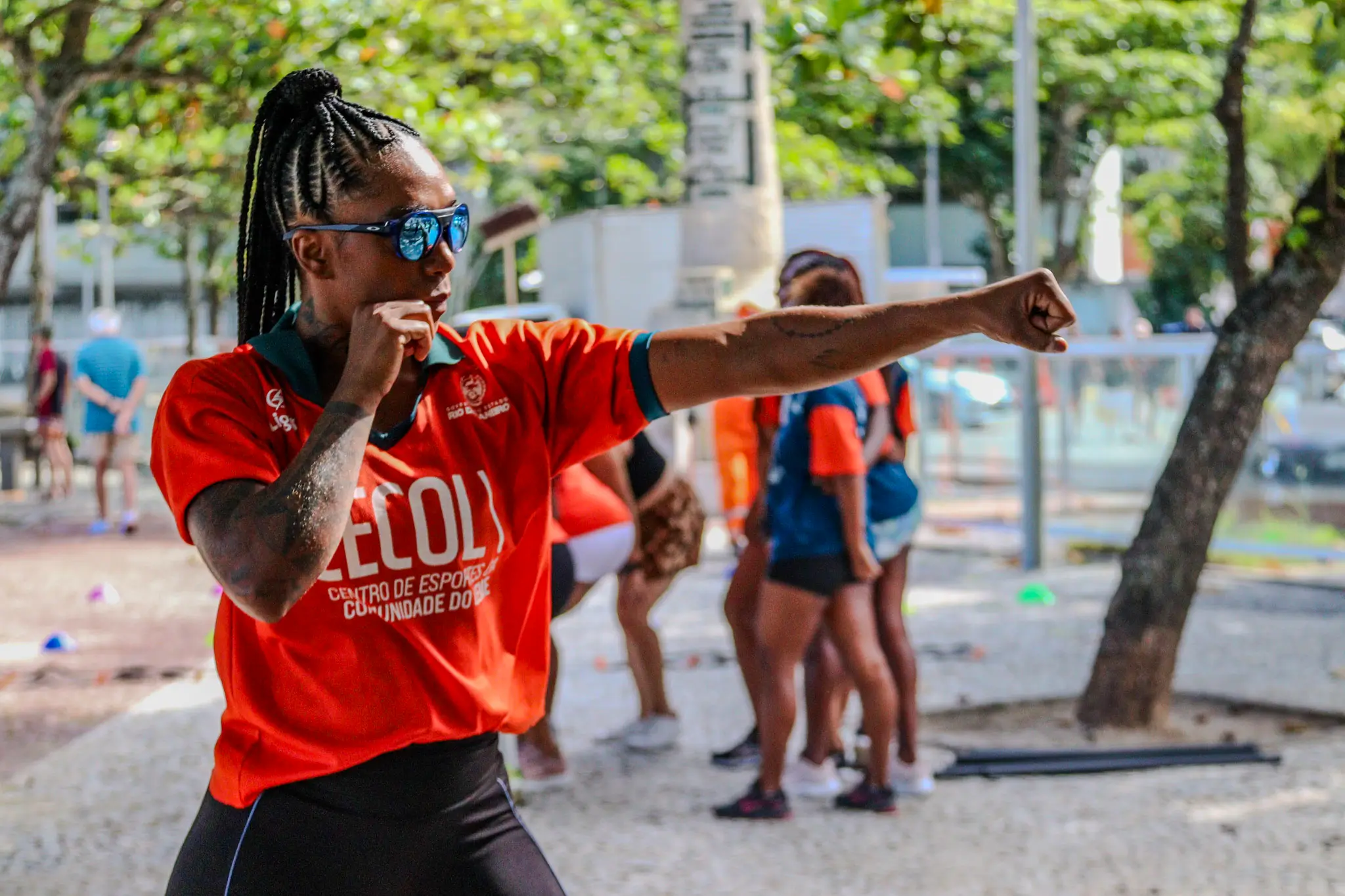Projeto esportivo gratuito no Leme