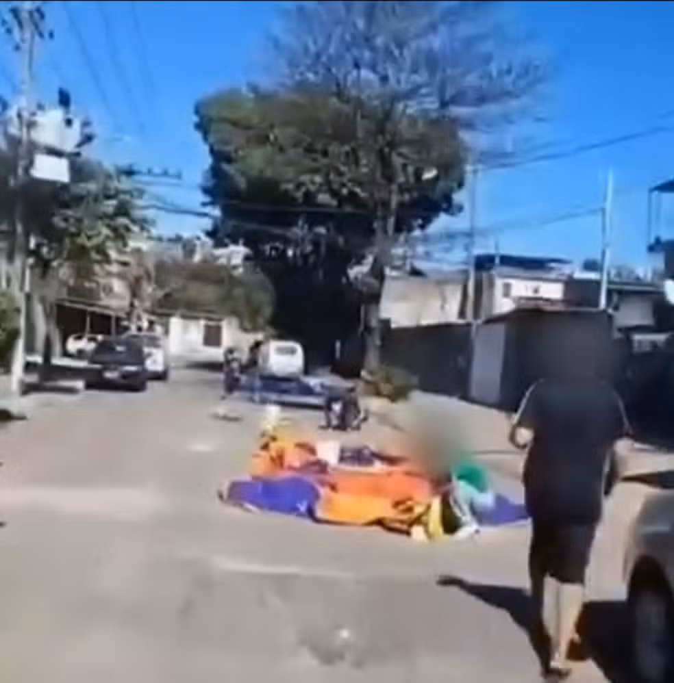 Bomba em Festa de Rua em Cordovil