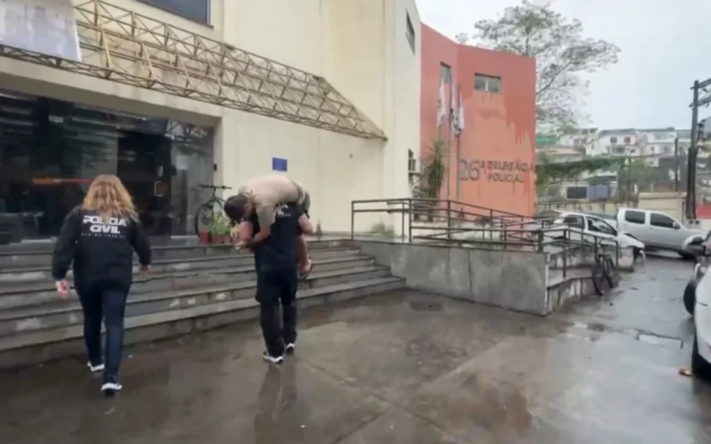 Primo preso em flagrante