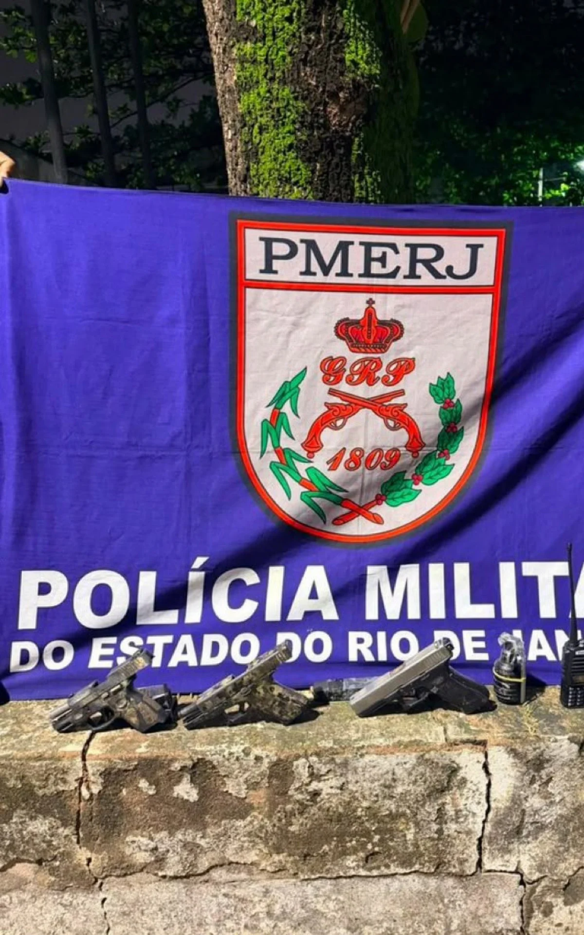 Armas apreendidas