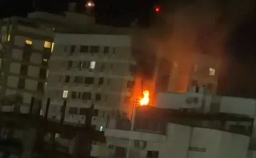 Incêndio em Prédio na Freguesia