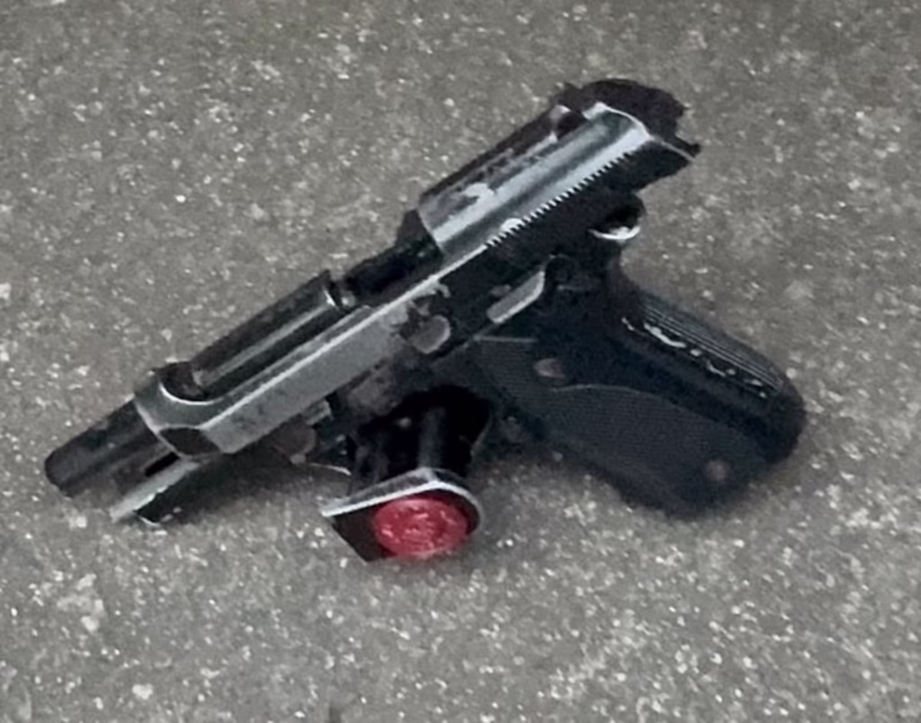 Arma apreendida