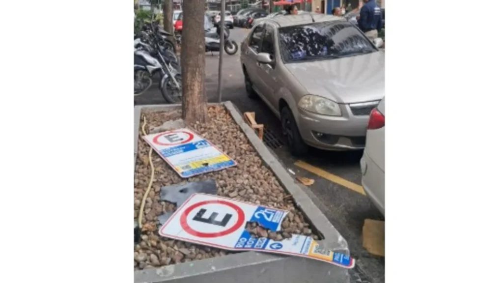 Vandalismo no Rio Rotativo Digital