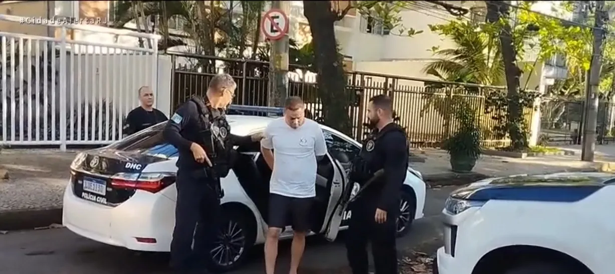 Chefão da Milícia da Taquara Preso na Barra