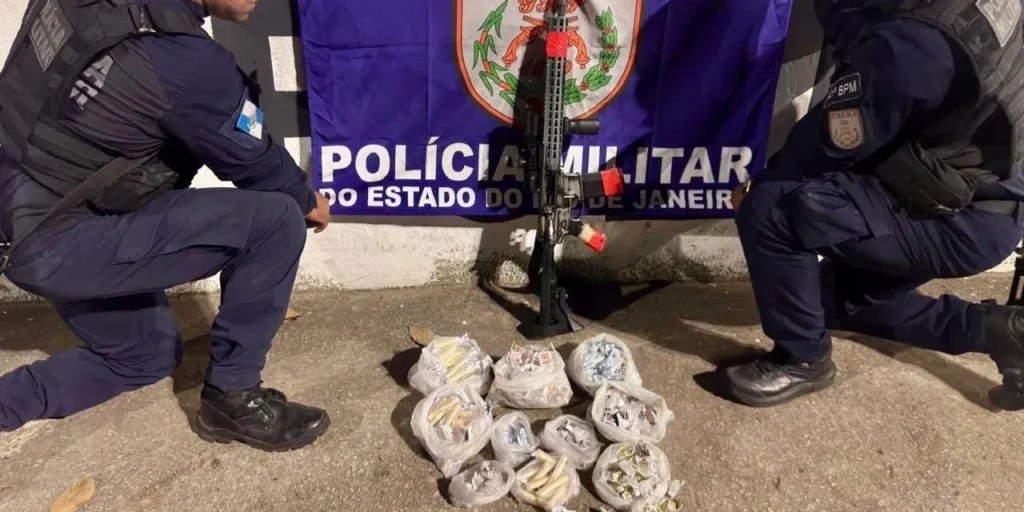 Apreensão de Fuzil