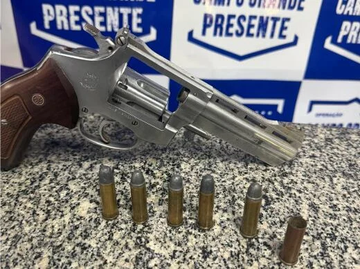 Arma de fogo apreendida