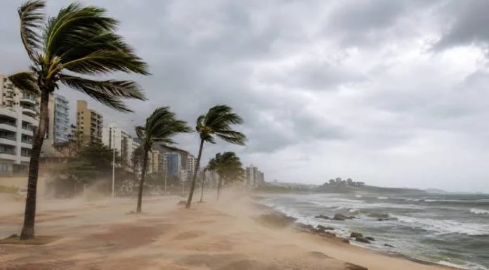 Alerta de Vendaval no Rio