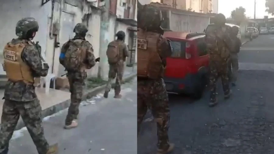 confronto entre PM e facção em Parada de Lucas