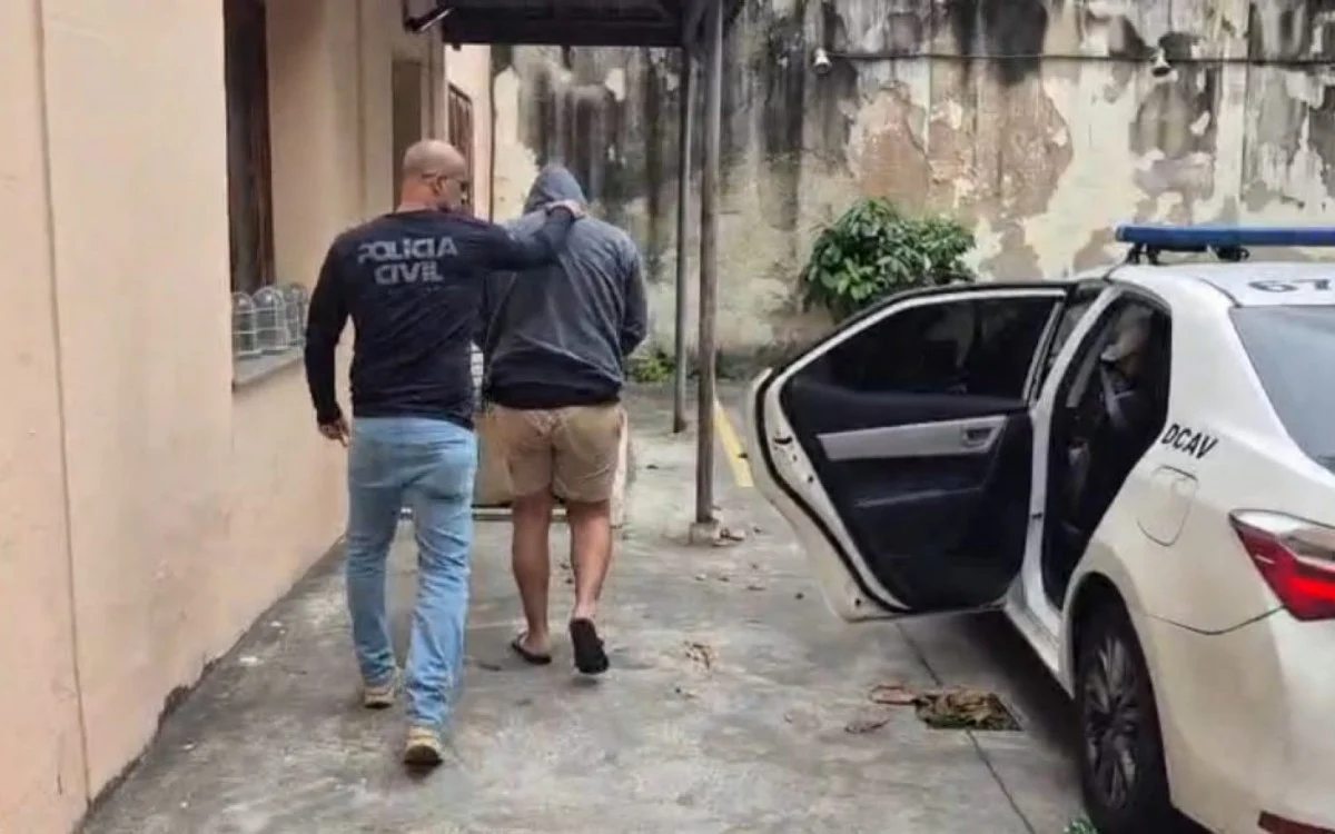 Pai é preso no Rio de Janeiro por agressão brutal contra bebê de 3 meses.