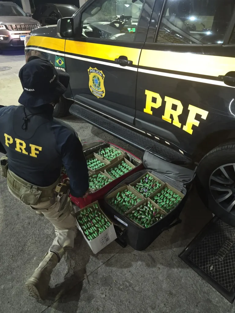 PRF apreende drogas