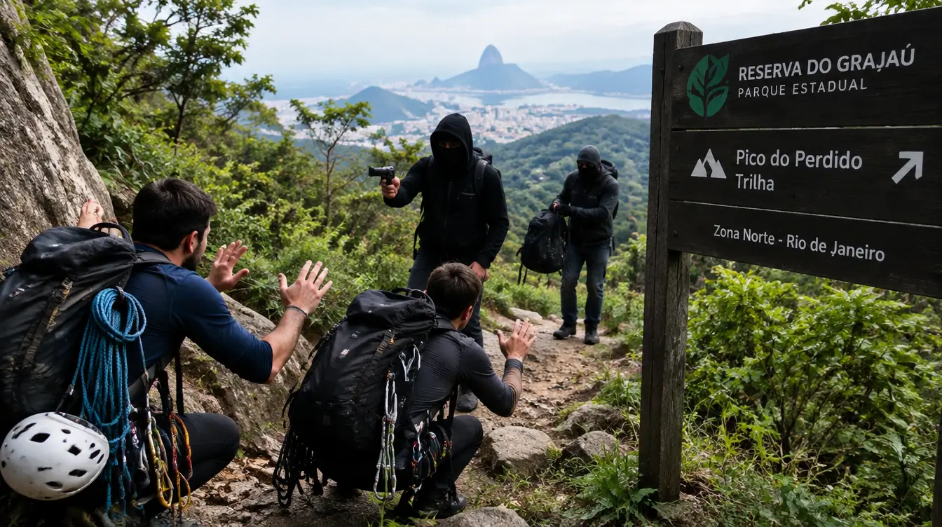 Bandidos tomam conta das trilhas