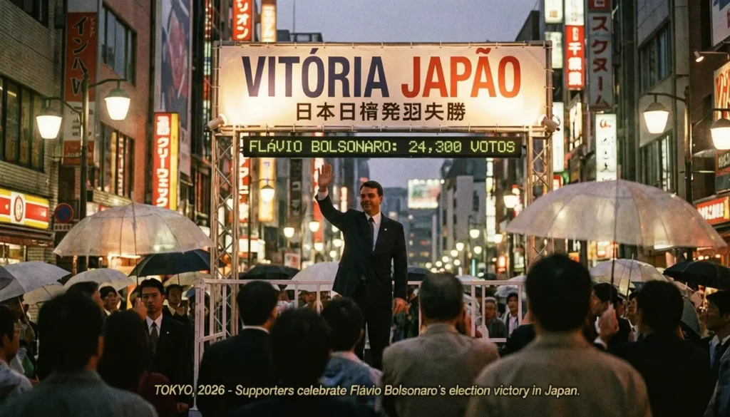 Flávio Bolsonaro Japão