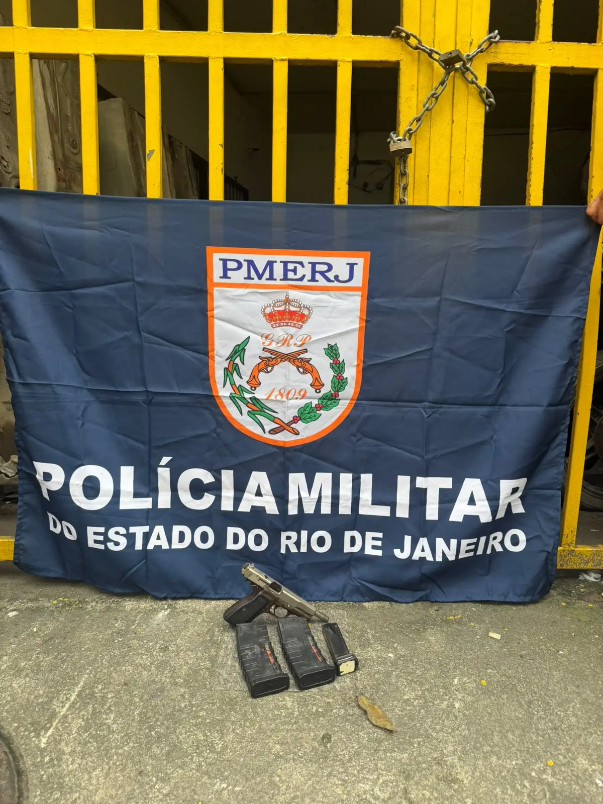 Arma apreendida