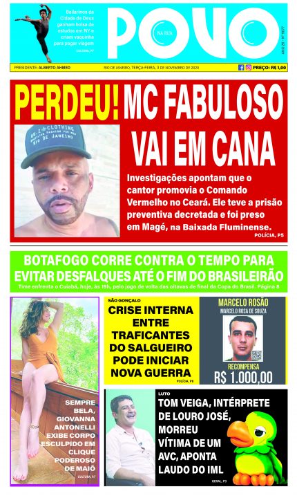 capa jornal o povo 03-11