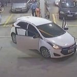 pm mata motorista de app em posto