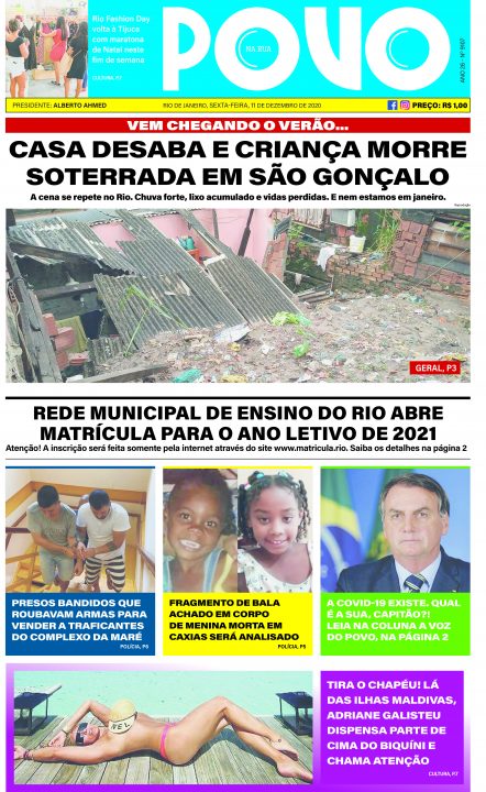 capa jornal o povo 11-12